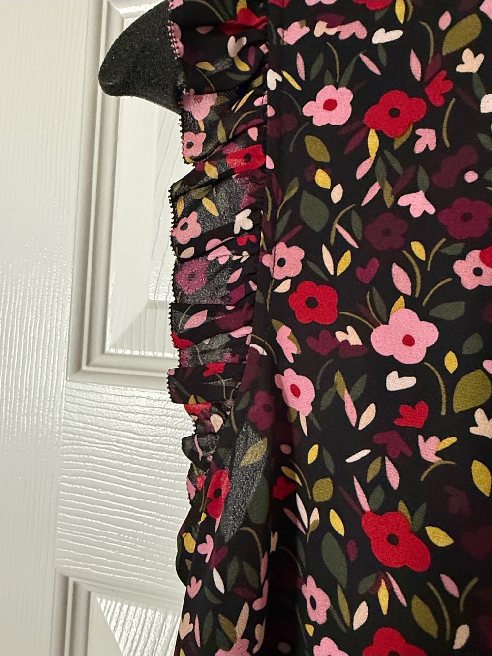 Kate Spade Boho Floral Ruffle Top - Picture 10 of 10